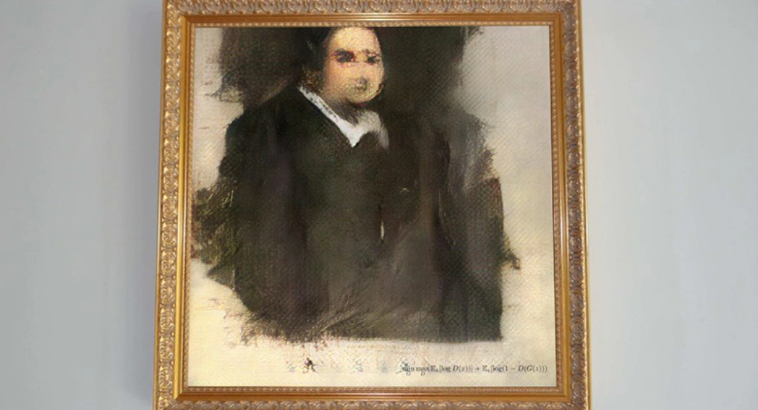 Portrait of Edmond de Belamy ศิลปะจาก AI