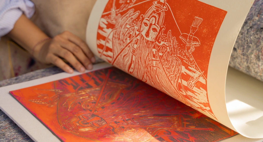 ศิลปะมีกี่ประเภท ภาพพิมพ์ (Printmaking)