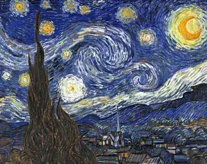 ภาพวาด The Starry Night