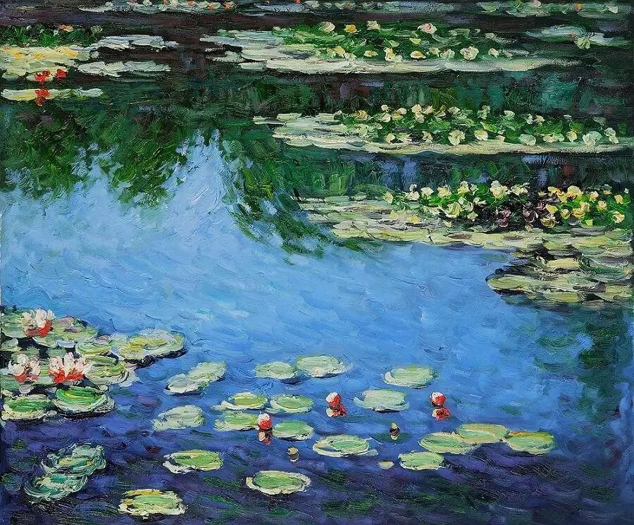 ภาพวาด Water Lilies