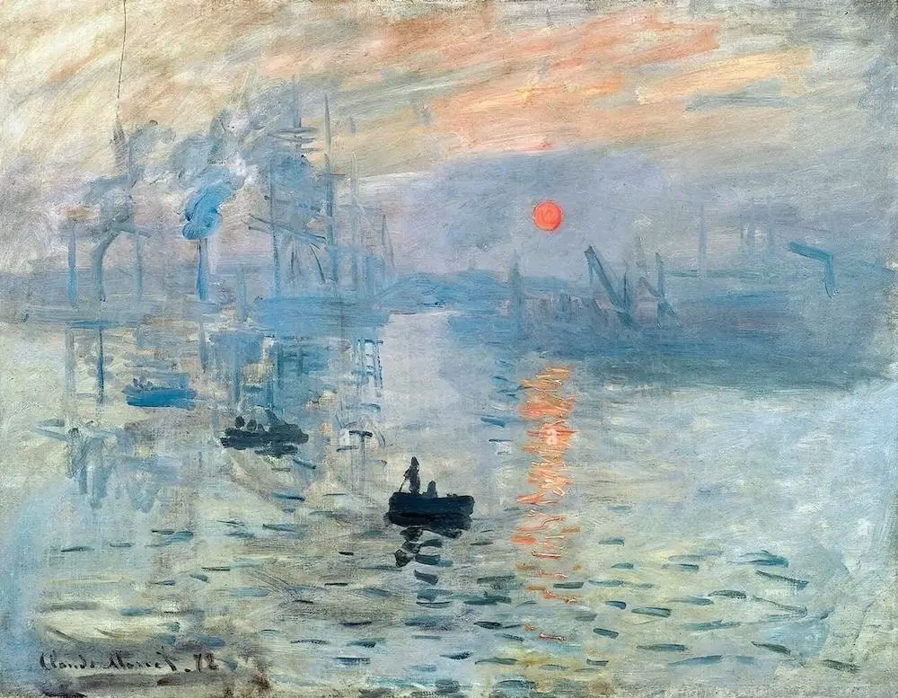 ภาพวาด Impression, Sunrise